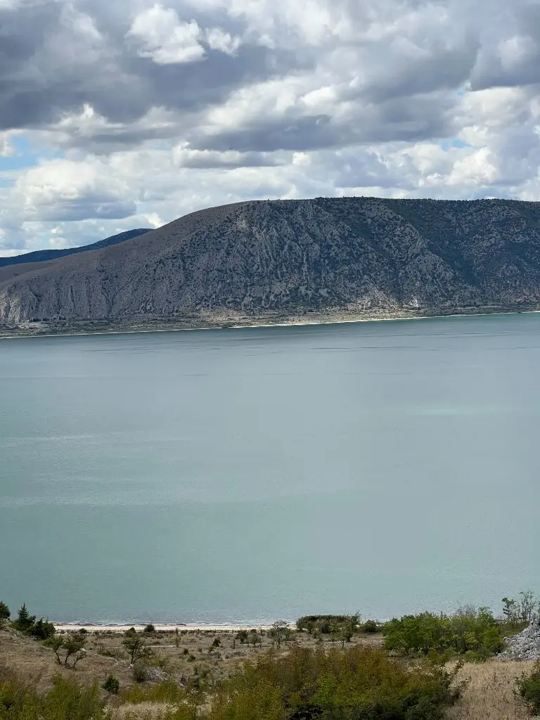 Lake Vegoritida seen from Peraia